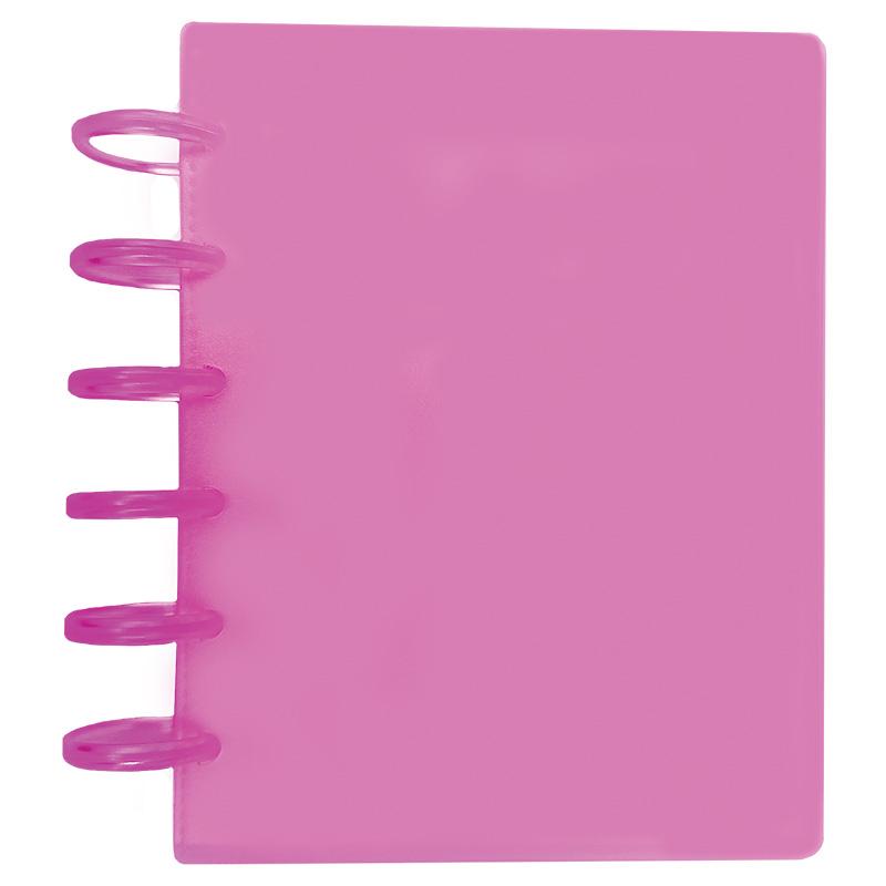 Disc bound Storage Binder Pink Villa Rosa