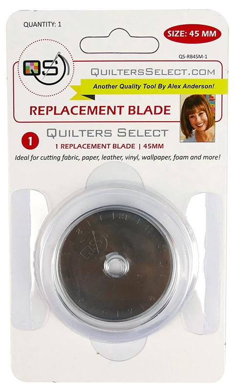 Rotary Blade Refill 45mm 1ct QS RB45M 1 Quilters Select#1