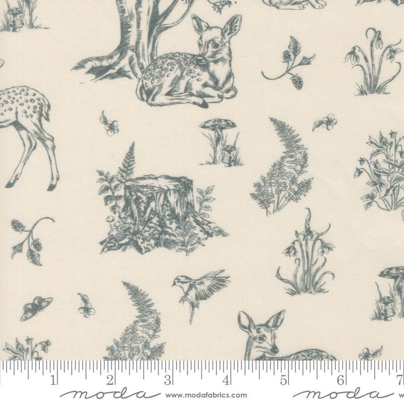 Fable and Fern Eggshell Animal Print
