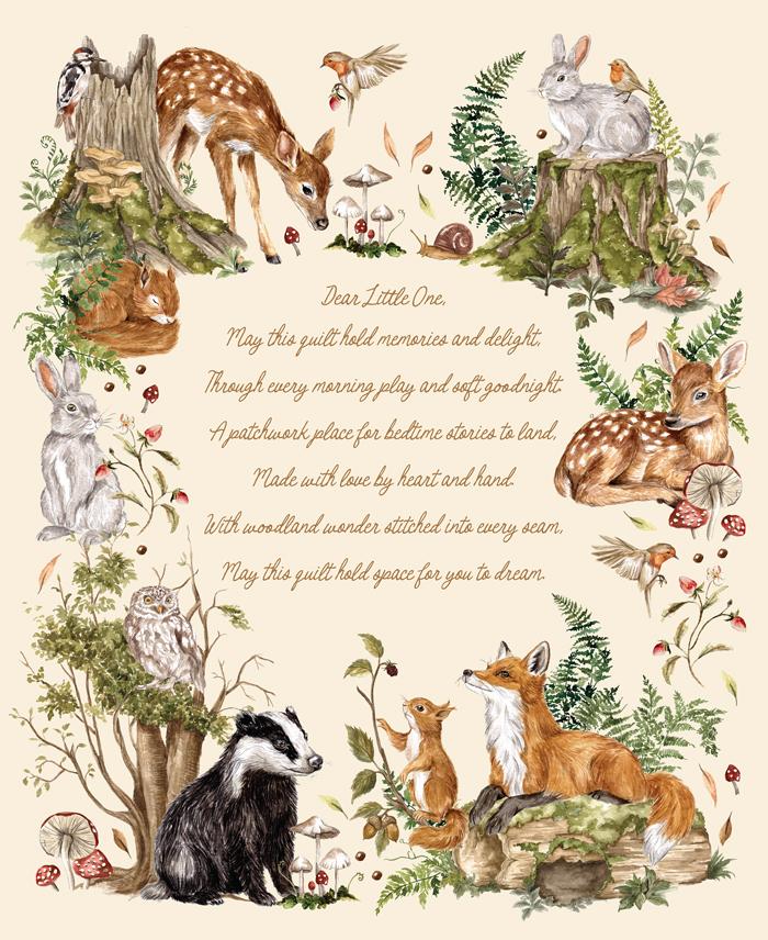 Fable and Fern Panel Eggshell Poem