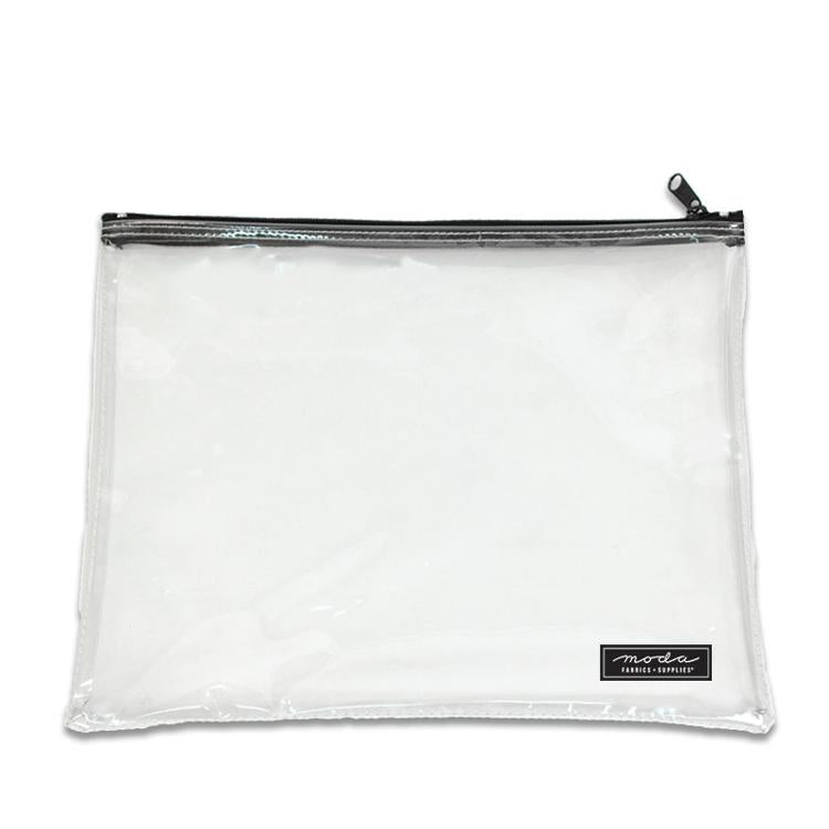 Clear Bag w/ Zipper 14 x 12