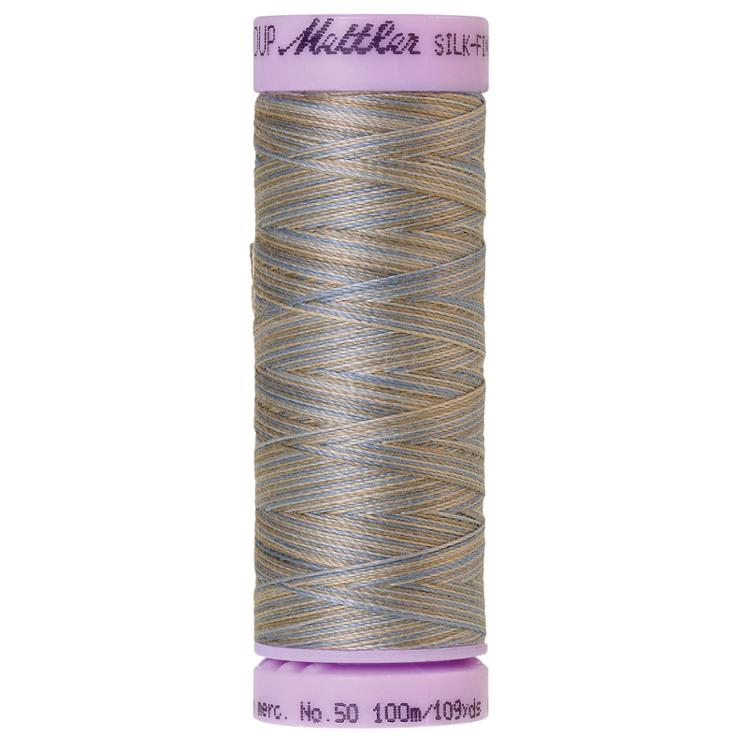Silk Finish Multi Silvery Blues 9075 9843