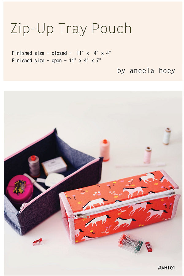 Zip Up Tray Pouch