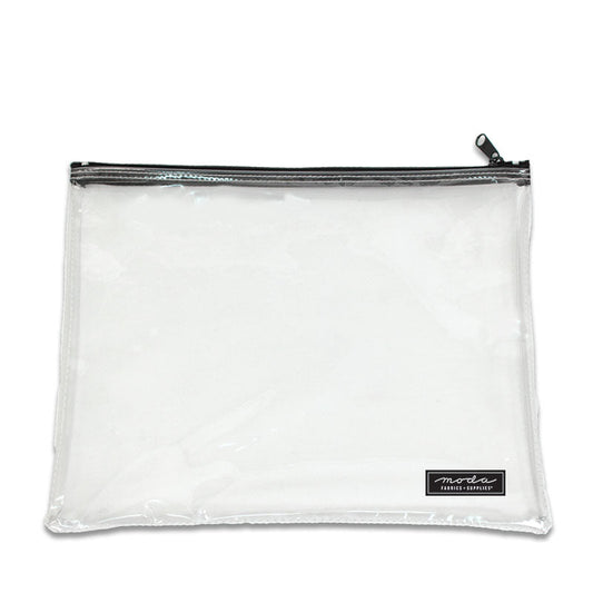Clear Bag w/ Zipper 13 x 10