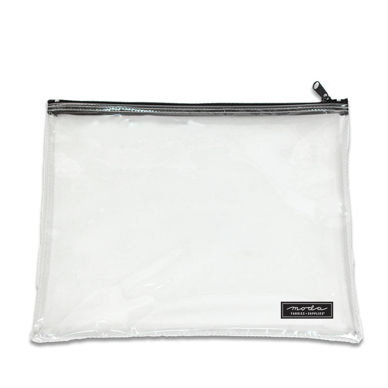 Clear Bag w/ Zipper 14 x 12