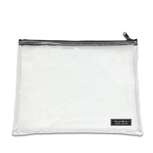 Clear Bag w/ Zipper 14 x 12