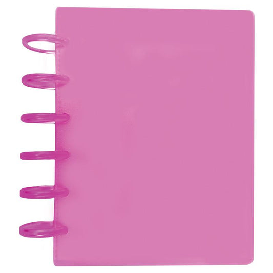 Disc bound Storage Binder Pink Villa Rosa