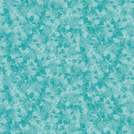 Teal Leaf Texture