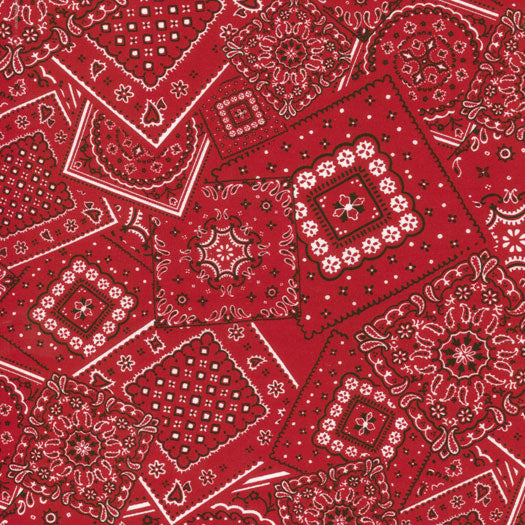 Bunk House Bandana Real Red
