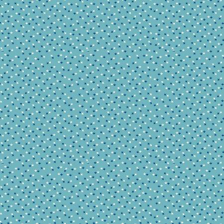 Blue Tiny Arrows 3 Inch repeat