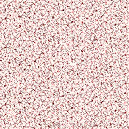 Cream/Red Dot Vines