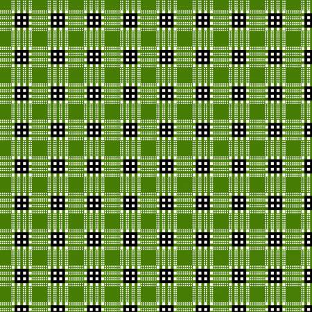 Green Small Even Plaid