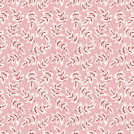 Pink Geo Leaves