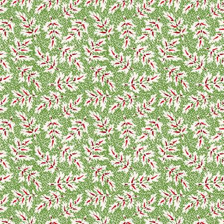 Green Geo Leaves