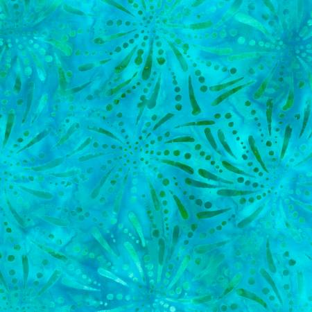 Medium Blue Fireworks Batik