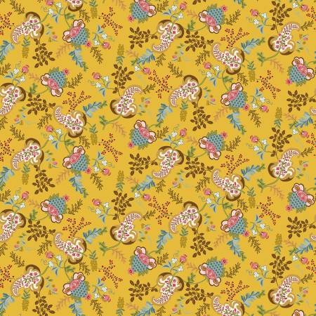 Yellow Fancy Floral