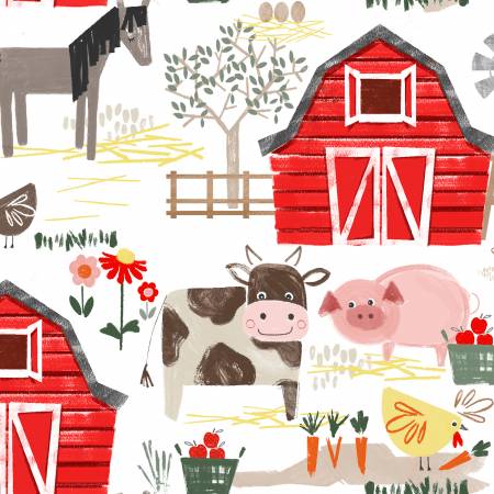Little Foot Farm Flannel