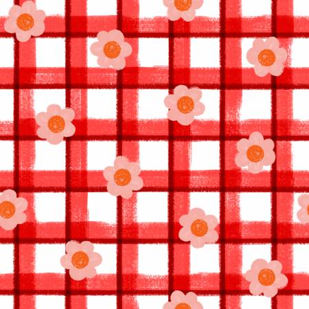 Floral Plaid Flannel