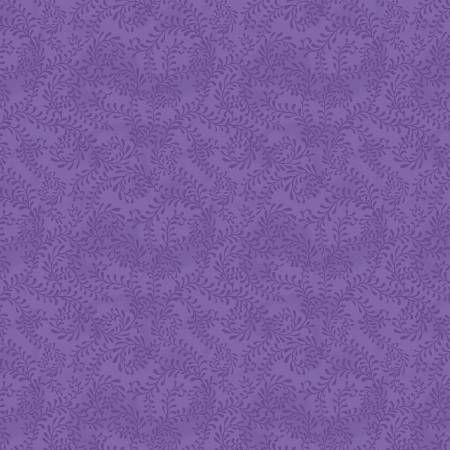 Purple Swirling Leaves