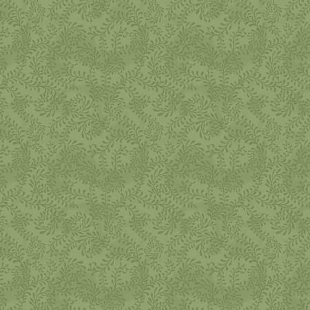 Green Scroll Christmas