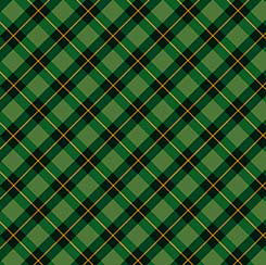 Checking It Twice - Tartan Plaid - Green