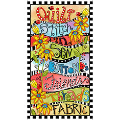 Whimsical Quilter - WHIMSICAL QUILTER PANEL