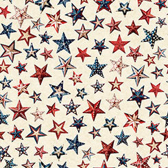 ALL AMERICAN SNOWMAN - STARS