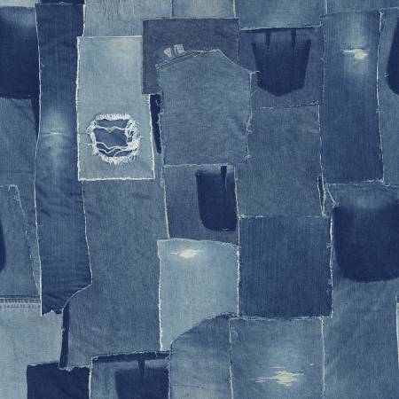 Jeans Quilt Back