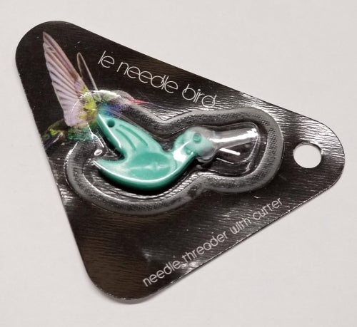 Hummingbird Needle Threader - Green - 4895126734689 Quilting Notions