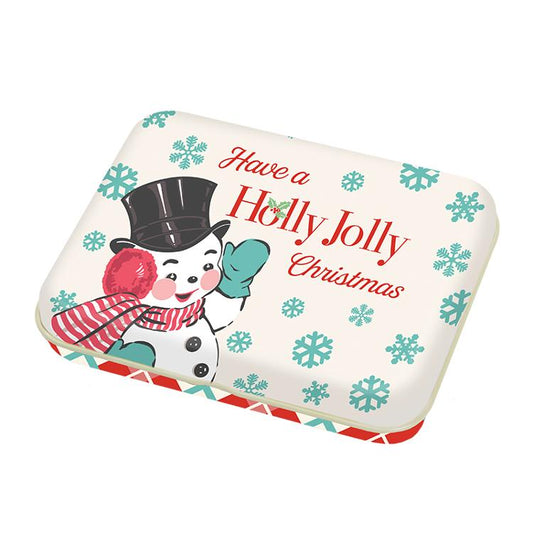 Holly Jolly Small 3"x4"x.75" TIN 48 Moda #1
