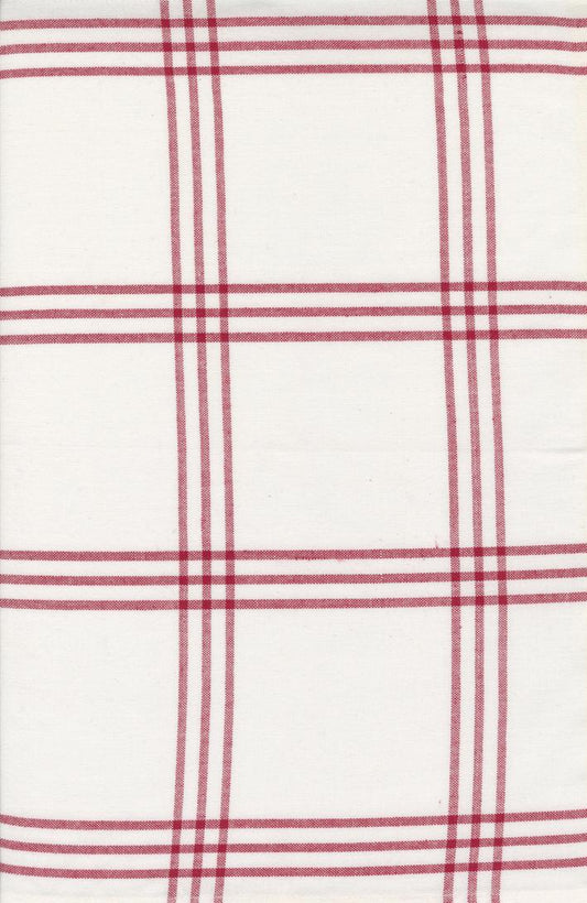 18" Enamoured White Red 992 309 Moda Toweling#1