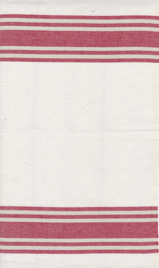 18" Enamoured White Red 992 311 Moda Toweling#1