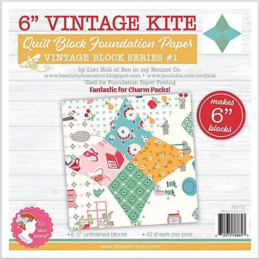 6" Vintage Kite Foundation Paper