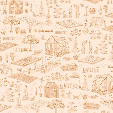 Blush Garden Toile