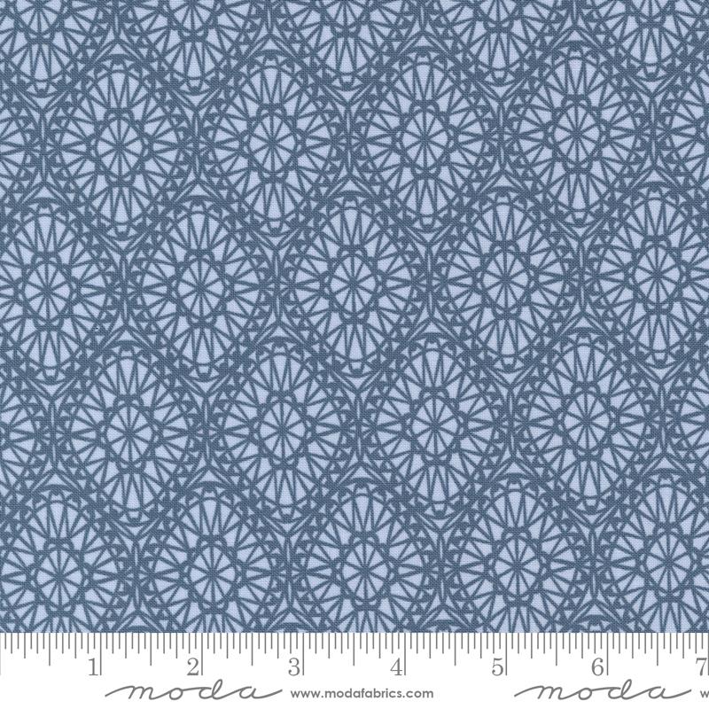 Seaglass Summer Dappled Blue Print