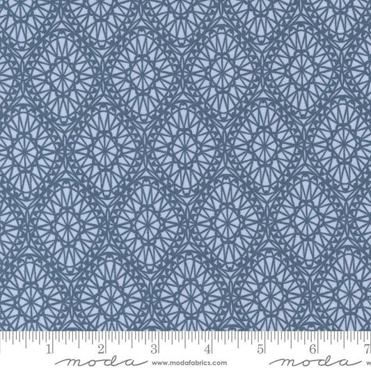 Seaglass Summer Dappled Blue Print
