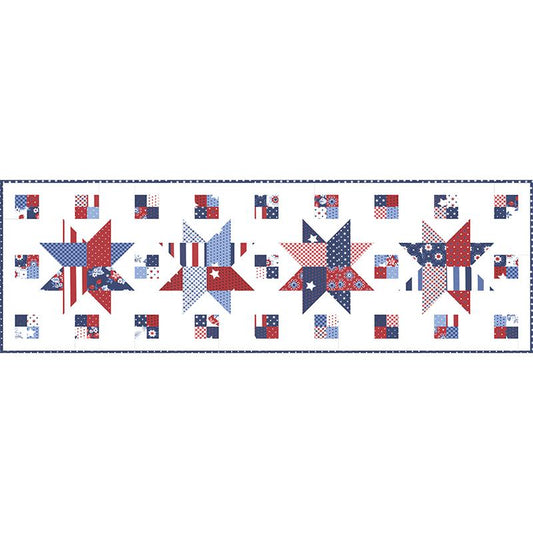 Woven Stars Table Runner * BNB 2330 Branch & Blume#1