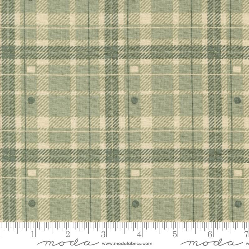 Acorn Hollow Sage Plaid