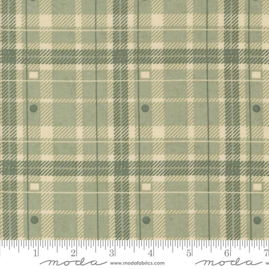 Acorn Hollow Sage Plaid