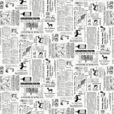 Off-White Newspaper Ads
