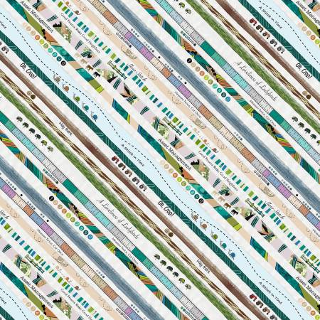 Multi Selvedge Stripe