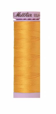Silk-Finish 50wt Solid Cotton Thread Marigold
