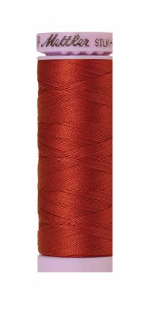 Silk-Finish 50wt Solid Cotton Thread Brick
