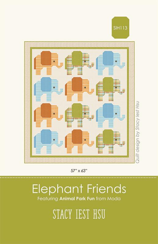 Elephant Friends Quilt Kit
