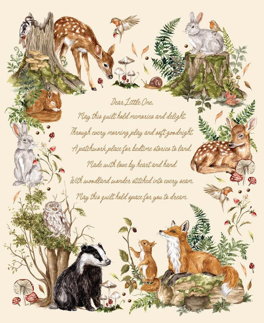 Fable and Fern Panel Eggshell Poem