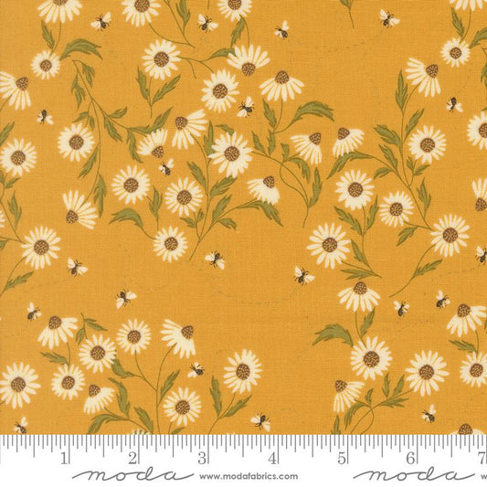 Ladybug Whimsy Metal Golden Daisy