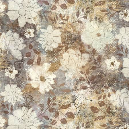 Brown Floral