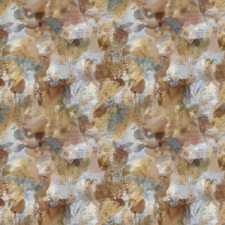 Brown Abstract Floral Texture