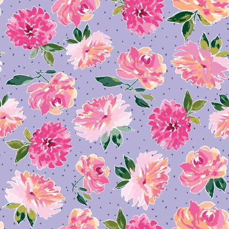 Lucy June Lilac Floral