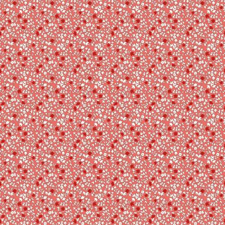 Basin Feedsacks Vines Red